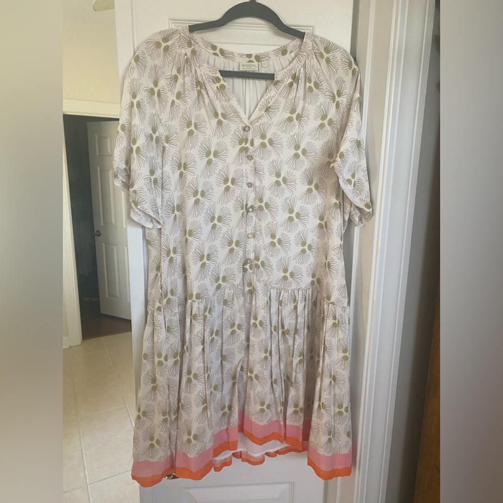 NWOT Spartina 449 dress XL lined with pockets